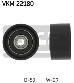 SKF VKM 22180